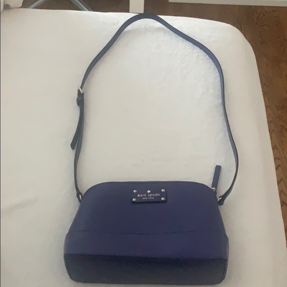 Purple Kate spade bag